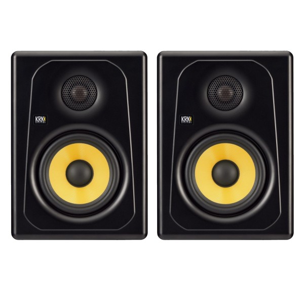 KRK Kreate 5 Studio Monitor, Pair - Bundle