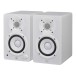 Yamaha HS4 Monitors, White (Pair) - Pair, Angled Left