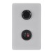 Yamaha HS4 Monitors, White (Pair) - Right Speaker, Rear