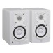 Yamaha HS4 Monitors, White (Pair) - Pair, Angled Right