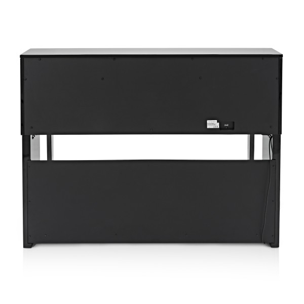 DP-90U Upright Digital Piano by Gear4music, Polished Ebony