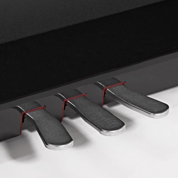 DP-90U Upright Digital Piano by Gear4music, Polished Ebony