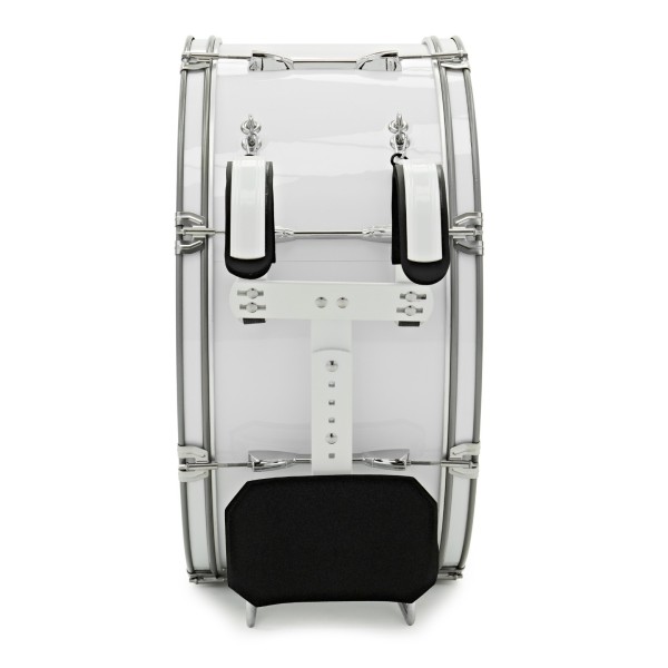 Olympic Series 28" x 12" Marching Bass Drum, White