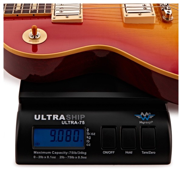 Gibson Custom 1958 Les Paul Standard Reissue Ultra Light Aged, Washed Cherry Sunburst #841259 - weight 
