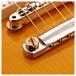Gibson Custom 1958 Les Paul Standard Reissue Ultra Light Aged, Washed Cherry Sunburst #841259 - bridge 