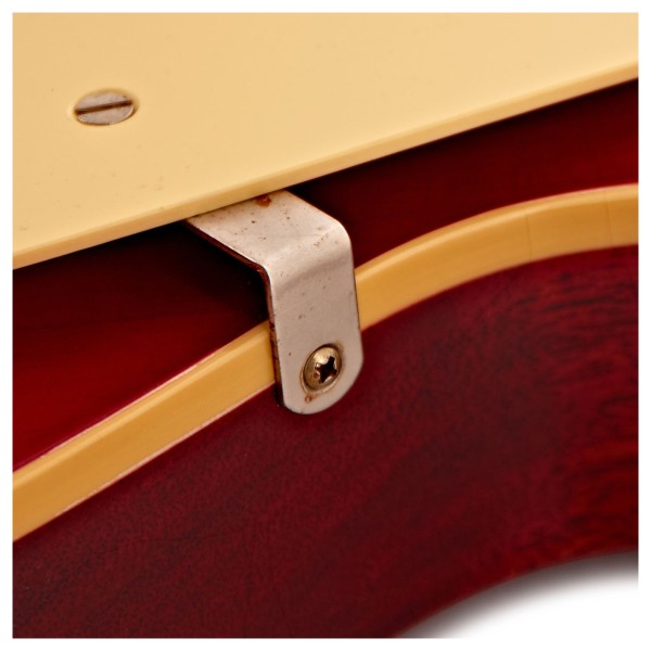 Gibson Custom 1958 Les Paul Standard Reissue Ultra Light Aged, Washed Cherry Sunburst #841259 - pickguard 