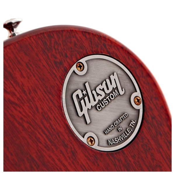 Gibson Custom 1958 Les Paul Standard Reissue Ultra Light Aged, Washed Cherry Sunburst #841259 - badge 