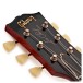 Gibson Custom 1958 Les Paul Standard Reissue Ultra Light Aged, Washed Cherry Sunburst #841259 - headstock closeup 