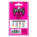 Ernie Ball Everlast 0.60mm Pink, 12 Pack - Packaging back 