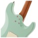 JET Guitars JS-400 HSS Roasted Maple Left Handed, Sea Foam Green