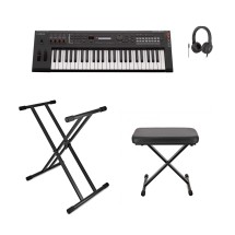 Yamaha MX61 II Music Production Synthesizer Package, Black