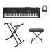Yamaha MX88 Music Production Synthesizer Package, Black