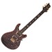 PRS Custom 24 10 Top Ebony Fingerboard, Quilt Purple Iris - front