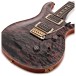 PRS Custom 24 10 Top Ebony Fingerboard, Quilt Purple Iris - body 