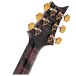 PRS Custom 24 10 Top Ebony Fingerboard, Quilt Purple Iris - headstock back 