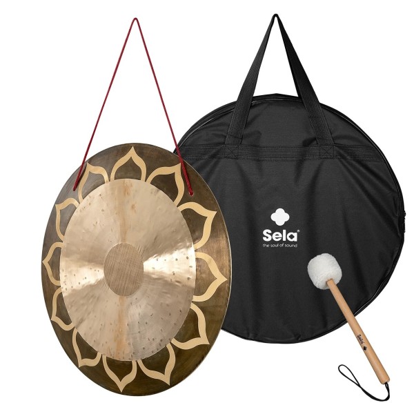 Sela 20" Wind Gong, Lotus