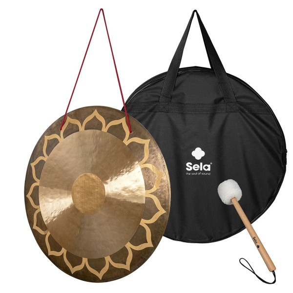 Sela 24" Wind Gong, Lotus