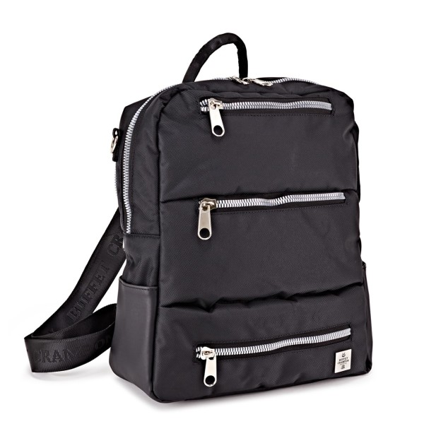 Buffet Voyageur City Backpack Case, Black - Angle