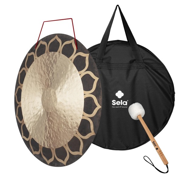 Sela 40" Wind Gong, Lotus
