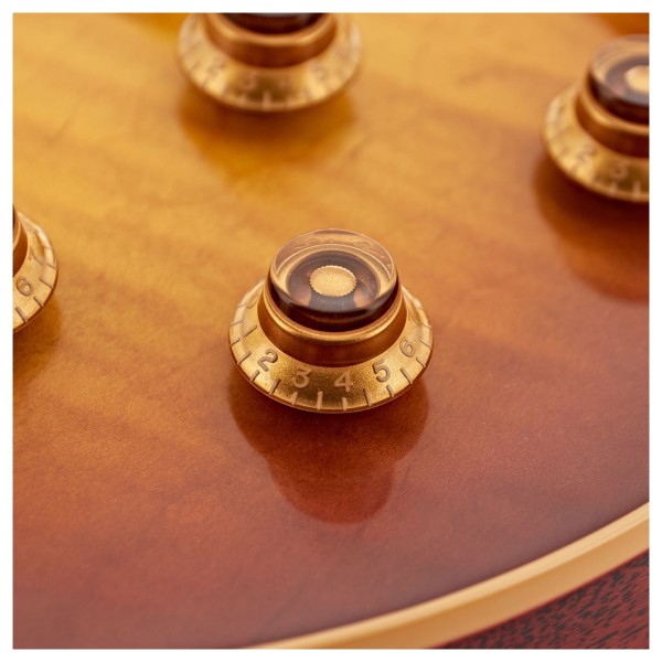 Gibson Custom 1959 Les Paul Standard Reissue VOS, Iced Tea Burst #951214 - knobs 