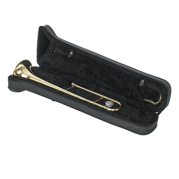 Gator GL-TROMBONE-F, Open Case with Trombone