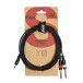 Stagg Y cable, mini jack/jack (1m/2m), 2 m (6')  - Packaging