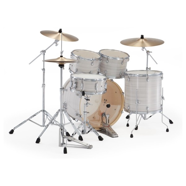 Pearl Export 22'' Rock Drum Kit, Slipstream White