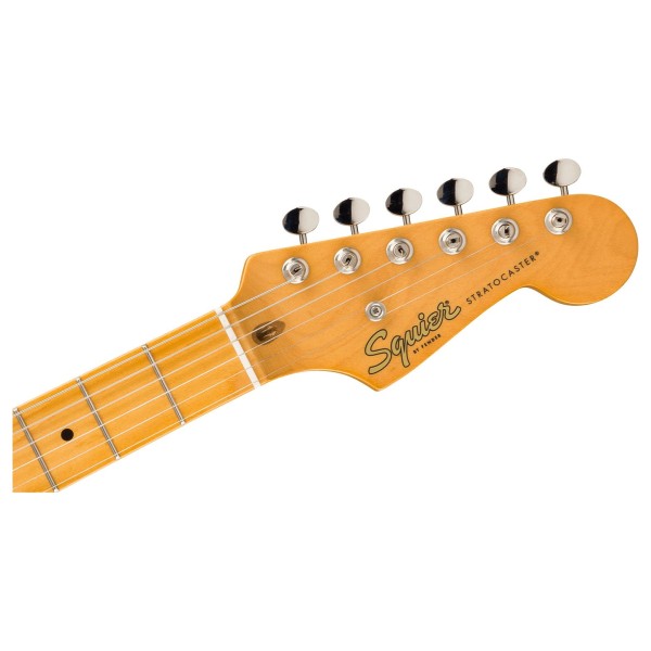 Squier Classic Vibe '50s Stratocaster HT MN, Surf Green - headstock 
