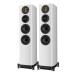 Wharfedale EVO 5.3 Floorstanding Speakers (pair), White - dual angle 