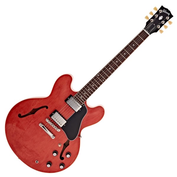 Gibson ES-335, Watermelon Red #232340078 - front