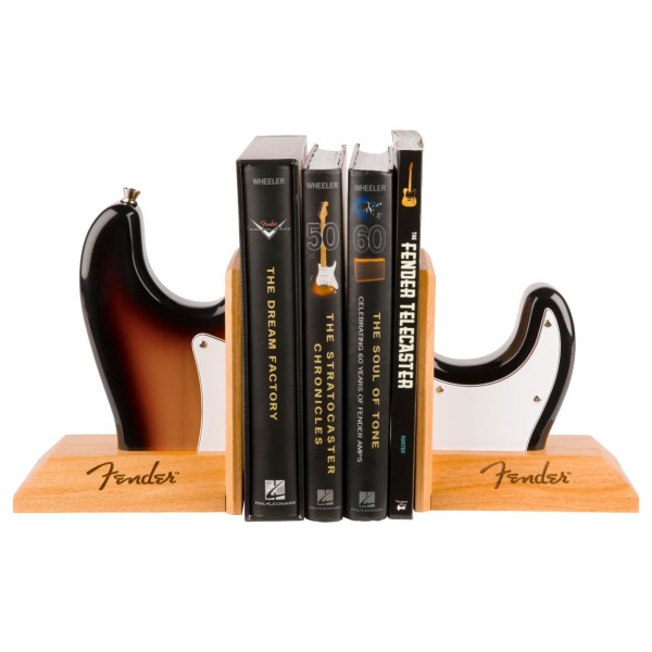 Fender Stratocaster Body Bookends, Sunburst 
