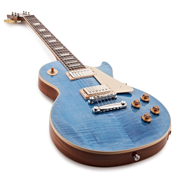 Gibson Les Paul Standard 50s Figured Top, Ocean Blue #203650237 - biody and neck 