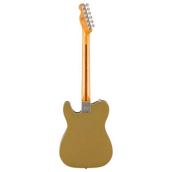 Squier Classic Vibe '60s Custom Telecaster SH with Bigsby, Aztec Gold - back 