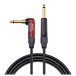 Studiospares Pro Neutrik Silent Mogami Guitar Cable Angled Jack, 5m Black