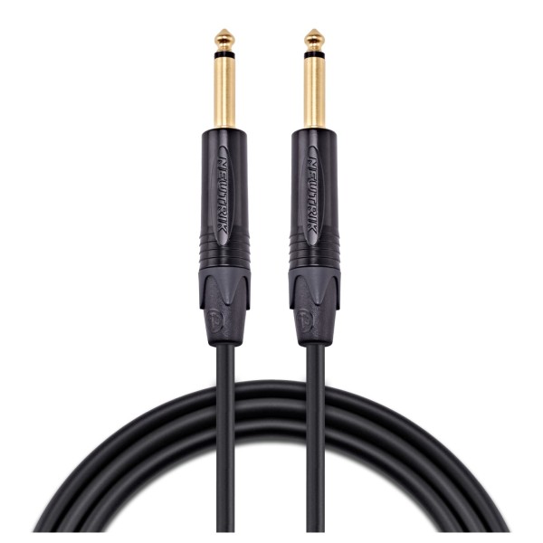 Studiospares Pro Neutrik Mogami Guitar Cable, 1m Black