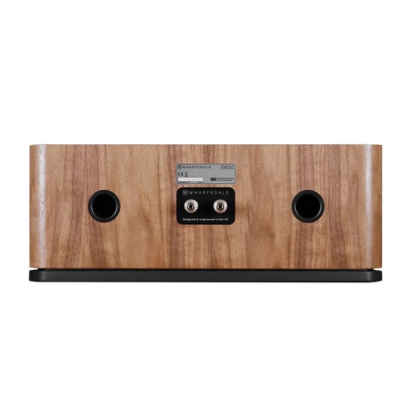 Wharfedale EVO 5 C Centre Speaker (Single), Walnut - rear 