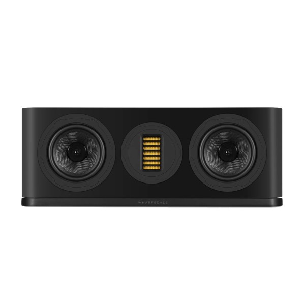 Wharfedale EVO 5 C Centre Speaker (Single), Black - front 