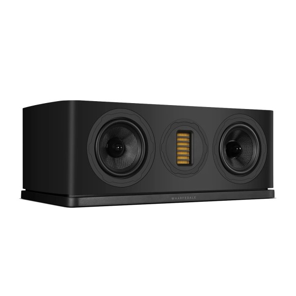 Wharfedale EVO 5 C Centre Speaker (Single), Black - right 