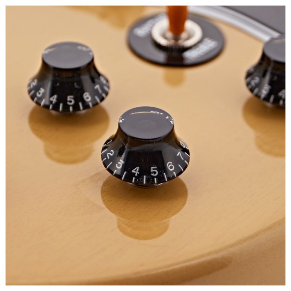 Gibson Custom 1960 Les Paul Special Double Cut Reissue VOS, TV Yellow #05180 - knobs 