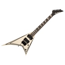Jackson JS Series RR Minion JS1XM, Snow White with Black Pin Stripes