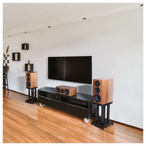Wharfedale EVO 5 C Centre Speaker (Single), Lunar Grey - 3.1 lifestyle 1 