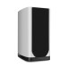 Wharfedale EVO 5.2 Standmount Speakers (Pair), White - Left hand side view, grille attached