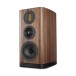 Wharfedale EVO 5.2 Standmount Speakers (Pair), Walnut - Right hand side view