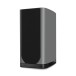 Wharfedale EVO 5.2 Standmount Speakers (Pair), Lunar Grey - Right hand side view, grille attached