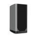 Wharfedale EVO 5.2 Standmount Speakers (Pair), Lunar Grey - Left hand side view, grille attached