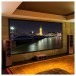 Wharfedale EVO 5 C Centre Speaker (Single), Black - lifestyle walnut basement AVR 