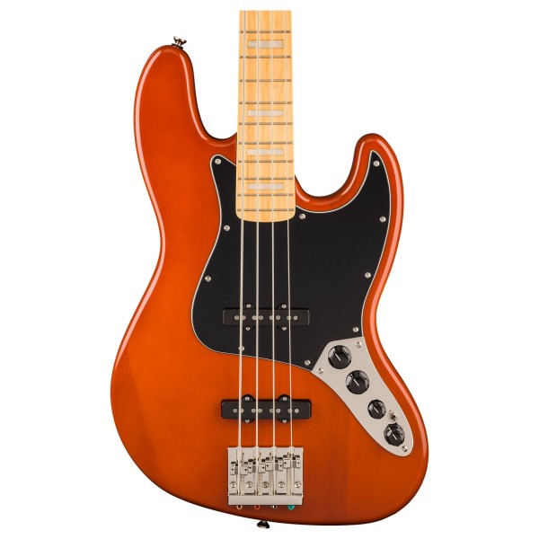 Squier Classic Vibe Active '70s Jazz Bass MN, Mocha - body 