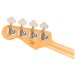 Squier Classic Vibe Active '70s Jazz Bass MN, Mocha - headstock backback 