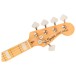 Squier Classic Vibe Active '70s Jazz Bass V MN, Ocean Turquoise - headstock 