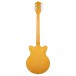 Grestch G2655 Streamliner Center Block Jr. Double-Cut with V-Stoptail LRL, Village Amber - back 
